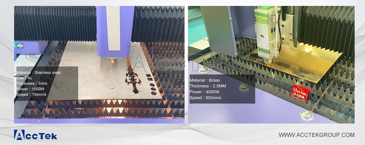 光纖激光切割不銹鋼和銅 光纖激光切割不銹鋼和銅